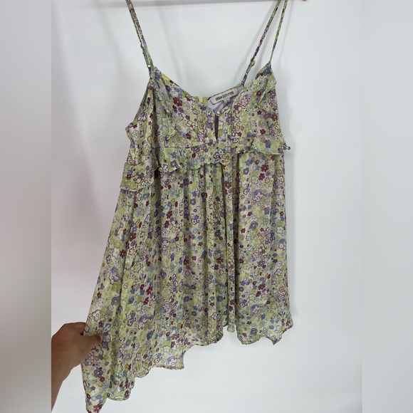 Urban Outfitters Green Floral Print Fairy Sundress - Picture 3 of 5